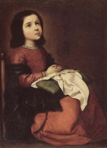Francisco de Zurbaran The Girlhood of the Virgin China oil painting art